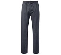 s.Oliver Große Größen Size Men's Relaxed Fit Linen Trousers, Blue 59g1, 40 W/30 L