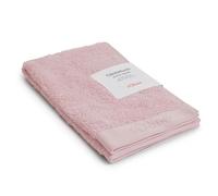 s.Oliver Guest Towel 30 x 50 cm - 100% Cotton, 600 g/m², soft & absorbent, Guest Towel Pink