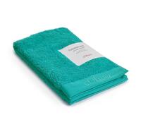 s.Oliver Guest Towel 30 x 50 cm - 100% Cotton, 600 g/m², soft & absorbent, guest towel turquoise