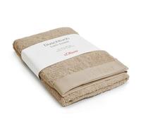 s.Oliver Guest Towel 30x50 cm - 100% Cotton, 600 g/m², Soft & Absorbent, Dark Beige Guest Towel