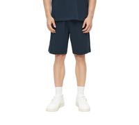 Cotton Ribbed Bermuda Shorts s.Oliver Bleu L