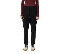 s.Oliver Interlock Jogging Pants with Elasticated, Black, 12/Shorts