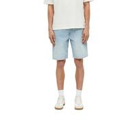 Wide-Leg High-Waist Straight-Leg Denim Bermuda Shorts s.Oliver Bleu 34