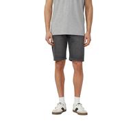 Classic Fit Mid-Rise Denim Bermuda Shorts s.Oliver Gris 30
