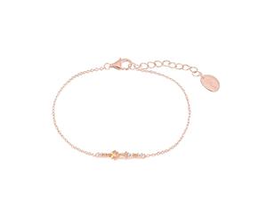 S.Oliver Jewel Women Bracelet Arm Chain Silver Rose Zirconia 2036880