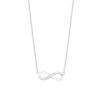 S.Oliver Jewel Women Necklace Collier Silver Zirconia Infinity 2012527
