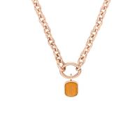 S.Oliver Jewel Women Necklace with Pendant Stainless Steel IP Rose 2037969