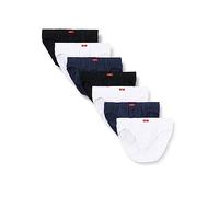 s.Oliver Men's JH-1SL_LS Briefs, Black/White/Navy, 3XL Große Größen (Pack of 7)