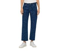 s.Oliver Karolin Women's Straight Leg Jeans, Blue, 18