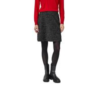 s.Oliver Ladies Glitter Yarn Knitted Skirt, Grey/Black, 18