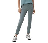 s.Oliver Women's Long Denim Trousers Pants, Blue Green, 34W x 36L