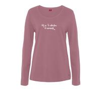 s.Oliver Women's Ak-142-1-45 Pajama Top, Antique Pink, 6/8 UK