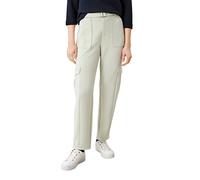 s.Oliver Ladies Scuba Cargo Trousers, Sage, 12