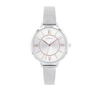s.Oliver Women Analog Citizen Miyota Watch with Stainless Steel Strap 2040106