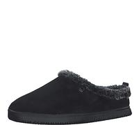 s.Oliver Ladies Slip On Fluffy Slippers, black, 8 UK