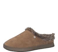 s.Oliver Ladies Slip On Fluffy Slippers, Cognac, 7 UK
