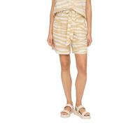 s.Oliver Women's 2146168 Linen Mix Bermuda Shorts, 81a0, 3 UK