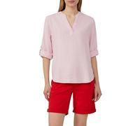 s.Oliver Linen Blend Turn-Up Blouse, Pale Pink, 8