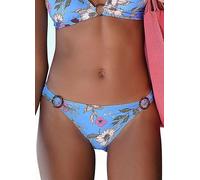s.Oliver 'Maya' Ringed Bikini Bottoms Blue Print