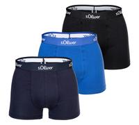 S.oliver Men Boxer Shorts, 3 Pack - Boxer Brief, Cotton Stretch