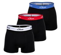 S.oliver Men Boxer Shorts, 3 Pack - Boxer Brief, Cotton Stretch