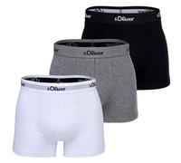 S.oliver Men Boxer Shorts, 3 Pack - Boxer Brief, Cotton Stretch