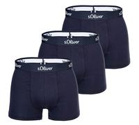 S.oliver Men Boxer Shorts, 3 Pack - Boxer Brief, Cotton Stretch