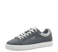 s.Oliver Men Herren Sneaker Low 5-13604-43, Blue Nubuck, 8 UK