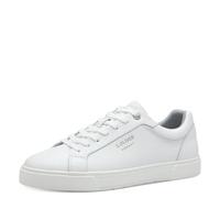 s.Oliver Men Herren Sneaker Low 5-13604-43, Plain White, 8 UK