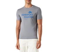 s.Oliver Men's 2131366 Short-Sleeved T, Grey 95d2, L