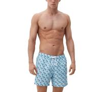 s.Oliver Men's 2132496 Swimming Shorts, Blue 50a4, L
