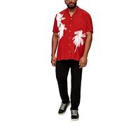 s.Oliver Men's 2135620 Short-Sleeved Shirt, Red 30f1, 4XL