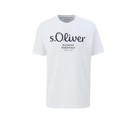 s.Oliver Men's 2139909 T-Shirt, White 01d1, XL