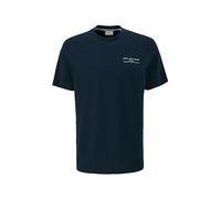 s.Oliver Men's 2143918 T-Shirt with Interchangeable Print, Blue 59d3, L
