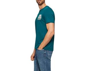 s.Oliver Men's 2157193 T-Shirt with Front Print, 67D2, S