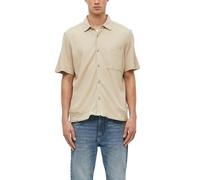 s.Oliver Men's 2179078 Short Sleeve Shirt (Pack of 1), Brown, XL