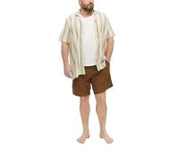 s.Oliver Men's 2181366 Swimming Shorts (Pack of 1), Brown, 5XL