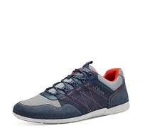 s.Oliver Men's 5-13649-42 Sneaker, Blue Navy Comb, 9 UK