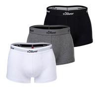 S.oliver Men's Boxer Shorts, 3 Pack - Trunks, Hipsters, Cotton Stretch