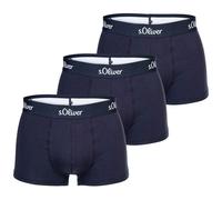 S.oliver Men's Boxer Shorts, 3 Pack - Trunks, Hipsters, Cotton Stretch