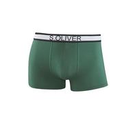 s.Oliver Men's Boxer Shorts (Pack of 3), Olive + Blue + Black, L