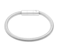 s.Oliver Men's Bracelet - Polished Stainless Steel Bracelet - Silver - Adjustable up to 22 cm - Waterproof and Skin-Friendly