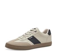s.Oliver Men's Flat Trainers with Laces, Low Top, Beige (Beige Comb), 43 EU