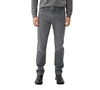 s.Oliver Men's Jeans Trousers Long, fit: Modern Regular, Grey/Black, 34 W/34 L