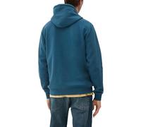 s.Oliver Men's Langarm mit Kapuze Long-Sleeved Sweatshirt with Hood, Blue Green, XL