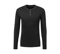 s.Oliver Men's Long-Sleeved Shirt, Black, L