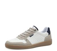s.Oliver Men's Low Top Vegan Trainers, White, 10 UK
