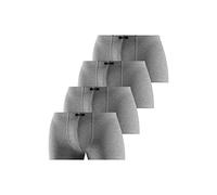 s.Oliver Men's Mh-35h_ls Boxer Shorts, 4 x Mottled Grey, M (Pack of 4)