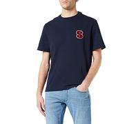s.Oliver Men's 2119065 Short-Sleeved T-Shirt, Dark Blue 59D1, M
