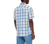 s.Oliver Men's Short-Sleeved Shirt, Blue 58n2, L